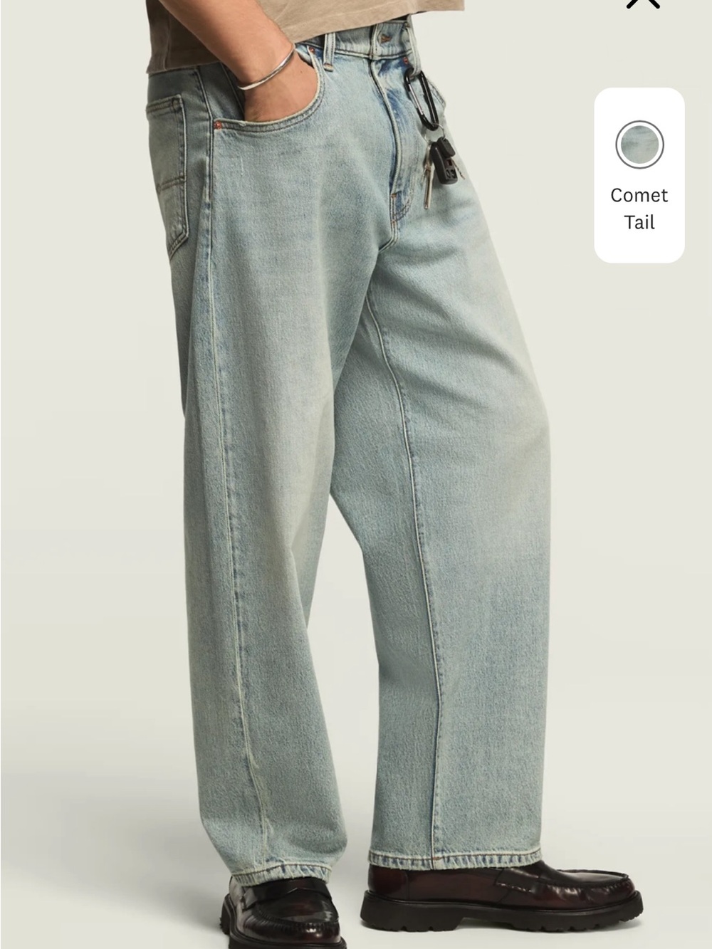 Men’s Lucky Brand 281 Baggy Jeans